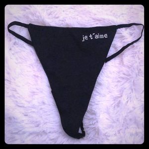 Victoria’s Secret thong